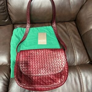 Bottega Veneta crossbody bag red